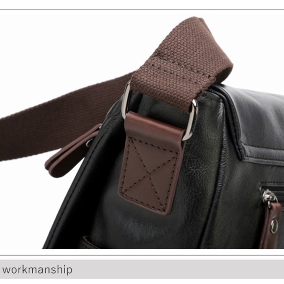 Luxury Black Leather Bag. - Picture 5 of 8